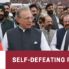 Pakistan's Self-Defeating Policy of Appeasement