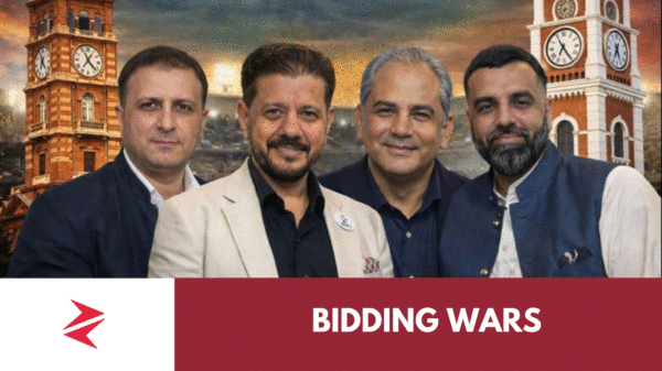 PSL team auction bidders in focus