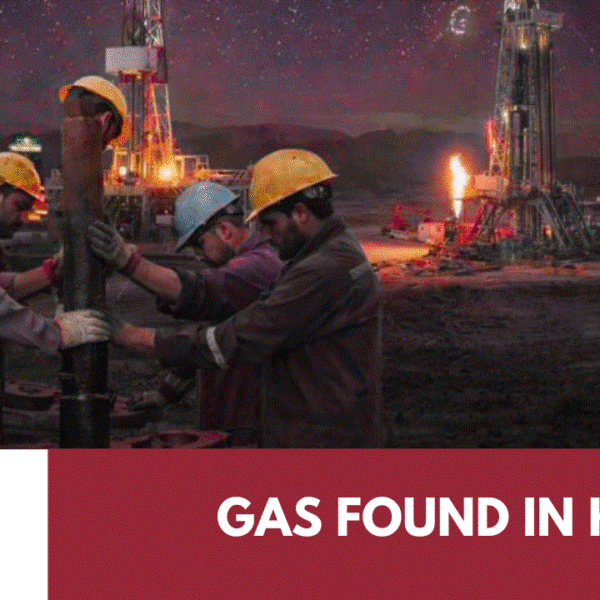 Oil workers on Biltang-1 rig