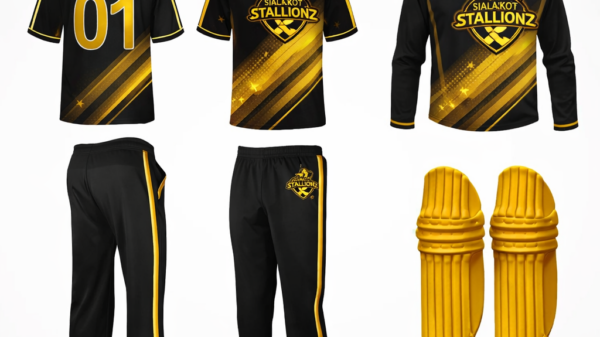 Sialkot Stallionz cricket kit details