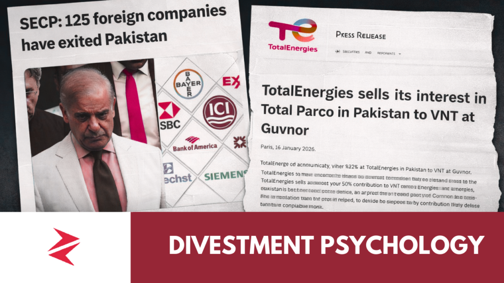 SECP 125 foreign companies exit claim alongside TotalEnergies official press release on sale of Total Parco shares in Pakistan