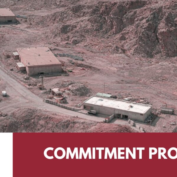 Aerial view of Iranian nuclear facility