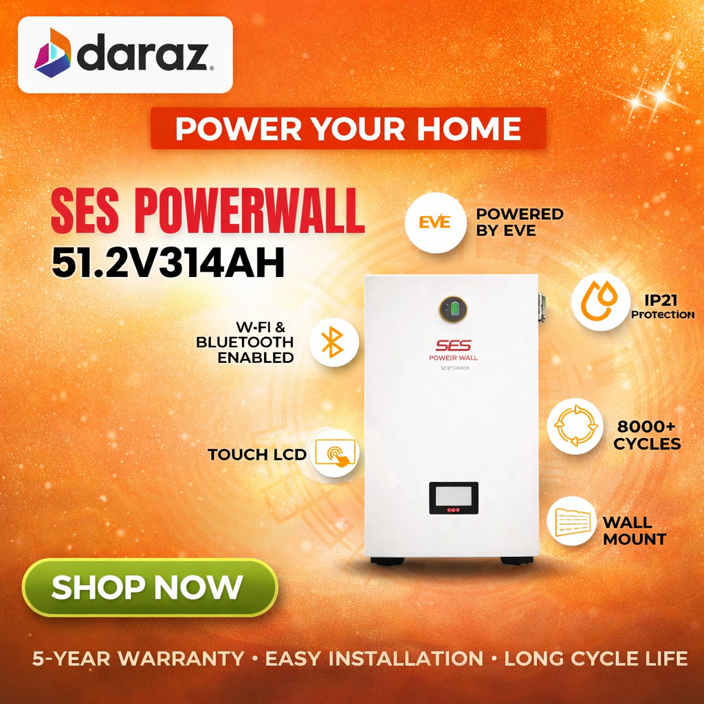 16.07 kWh SES PowerWall battery