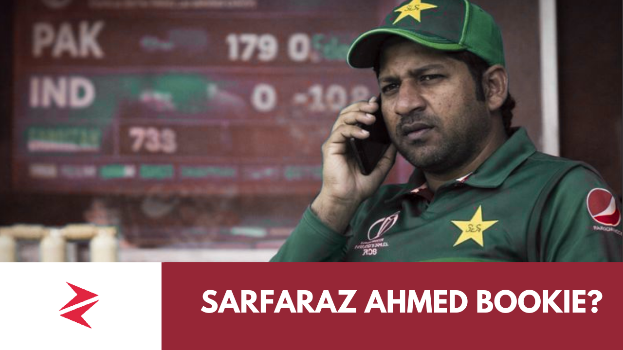 Sarfaraz Ahmed during Pakistan-India U-19 match