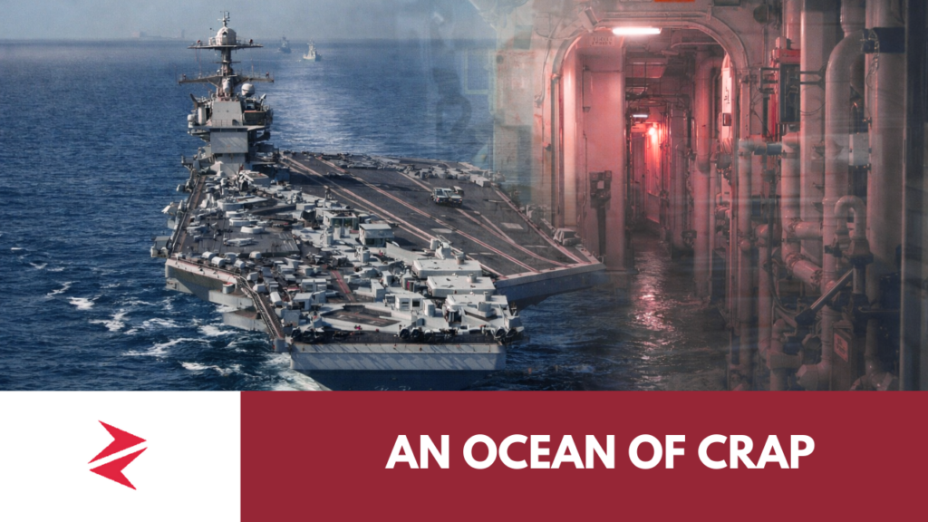 USS Gerald R. Ford aircraft carrier underway amid reports of VCHT vacuum plumbing issues during Middle East deployment