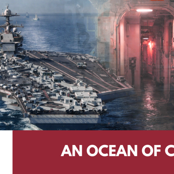 USS Gerald R. Ford aircraft carrier underway amid reports of VCHT vacuum plumbing issues during Middle East deployment