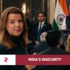 Norwegian journalist questioning Indian Prime Minister Narendra Modi over press freedom during Norway visit