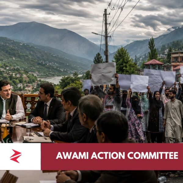Azad Jammu and Kashmir government dialogue table and public protest route in Muzaffarabad before June 9 JAAC agitation