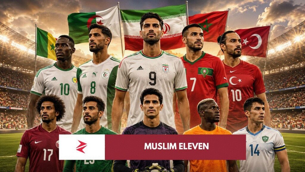 Best XI from Muslim-majority nations at FIFA World Cup 2026 featuring Bounou, Hakimi, Koulibaly, Amrabat, Çalhanoğlu and Taremi
