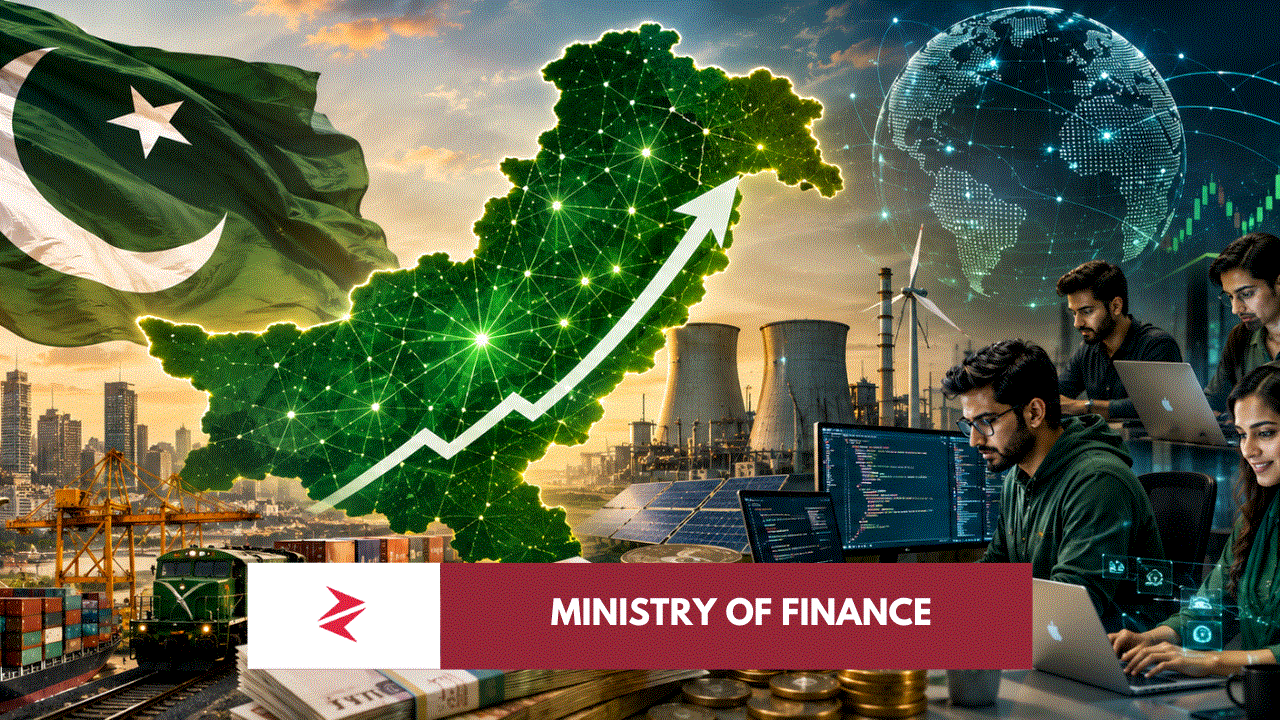 Pakistan economic turnaround FY2026 with GDP growth, current account surplus, remittances, reserves and PSX rally indicators.
