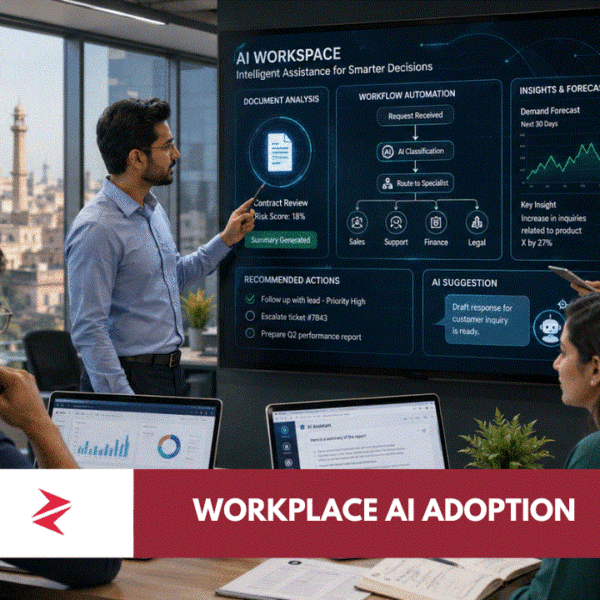 Pakistani professionals using workplace artificial intelligence while retaining human oversight and decision-making