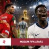 Lamine Yamal, Bukayo Saka and other Muslim footballers who influenced the 2026 FIFA World Cup knockout stage.