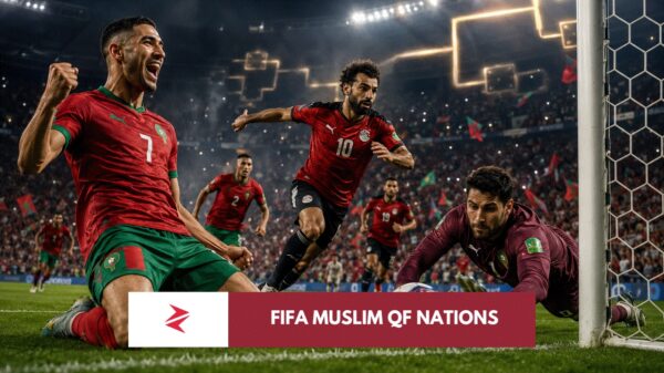 FIFA World Cup 2026 Round of 16 bracket showing Morocco and Egypt as Muslim nations still alive after the Round of 32