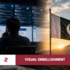 Business presentation compared with a self-contained infographic for visual communication