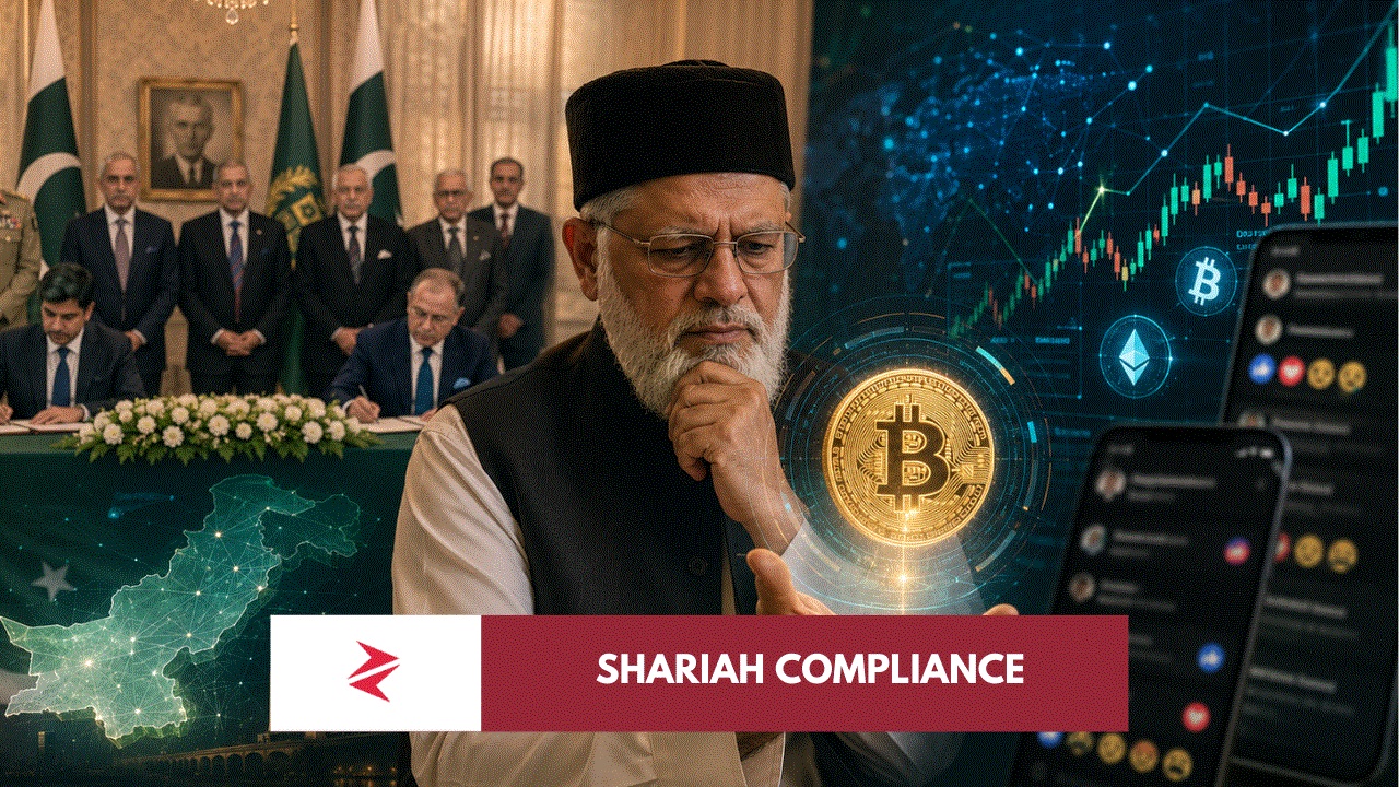 Pakistan digital finance agreement ceremony amid Mufti Taqi Usmani crypto haram debate over Bitcoin and stablecoins