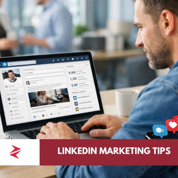 Pakistani business professional building audience rapport through a LinkedIn company page