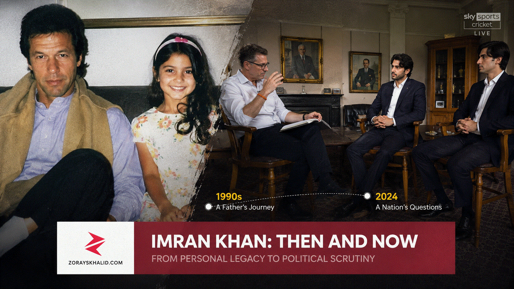 Pakistan cricket controversy after Sky Sports aired an interview with Imran Khan’s sons during the Lord’s Test.