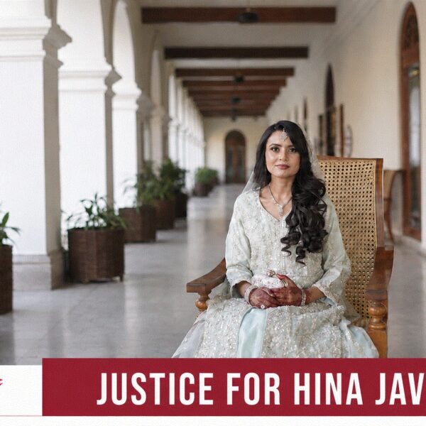 Respectful editorial portrait of Hina Javed for an investigation into domestic violence and women’s safety in Rawalpindi, Pakistan