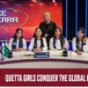 Quetta girls representing Pakistan after winning the 2026 Maarif International Turkish Debate Competition in Türkiye