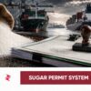 Sugar awaiting shipment at a Pakistani port during the country’s controversial export-import-re-export cycle