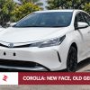 Editorial illustration of Pakistan’s Toyota Corolla facelift with revised front styling on the existing Corolla body