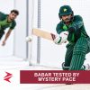 AI-generated editorial illustration: Conceptual editorial illustration for Babar Tested by Mystery Pace. Not a documentary photograph.